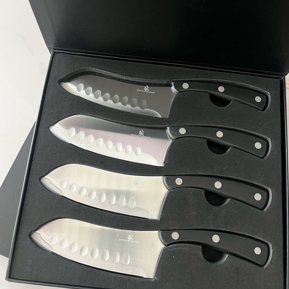 🗽🆕️SIGNED David Burke Kitchen Knife Set